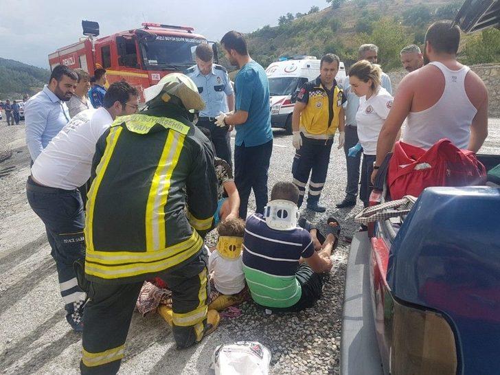Denizli’de Trafik Kazası: 11 Yaralı G1