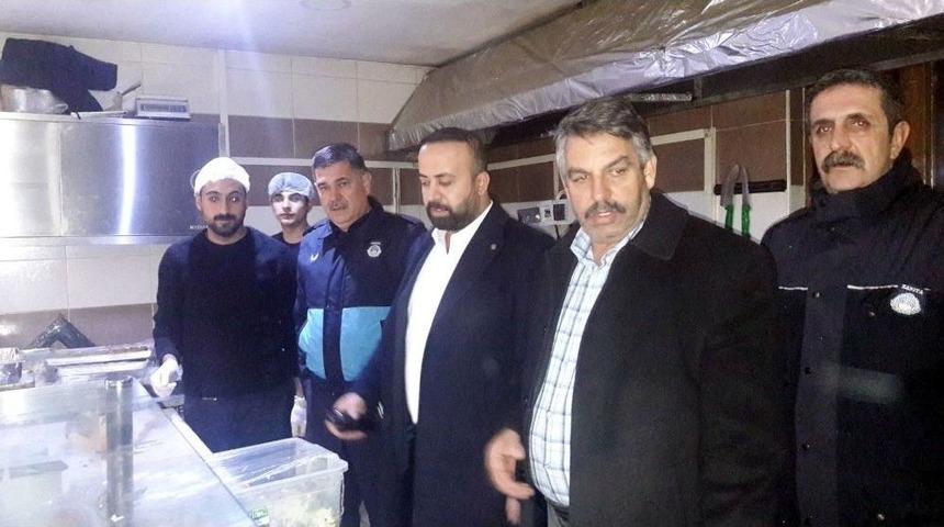 Van B&uuml;y&uuml;kşehir Belediyesinden Yılbaşı Denetimi