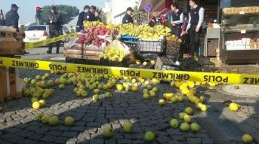 Zabıtayı Bı&ccedil;aklayan Seyyar Satıcı Yakalandı