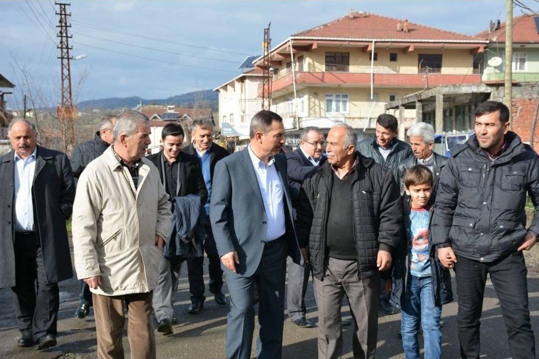 Başkan Uysal K&ouml;y Pazarlarını Gezdi