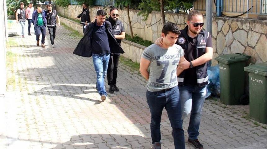 Alanya’da Suç Örgütü Operasyonuna 7 Tutuklama