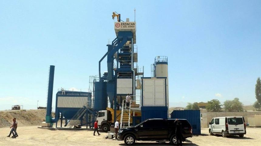 İliç’e Asfalt Tesisi Kuruluyor