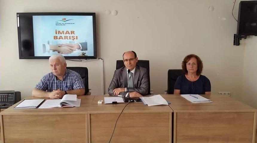 S&ouml;ke&rsquo;de Muhtarlara İmar Barışı Bilgilendirmesi