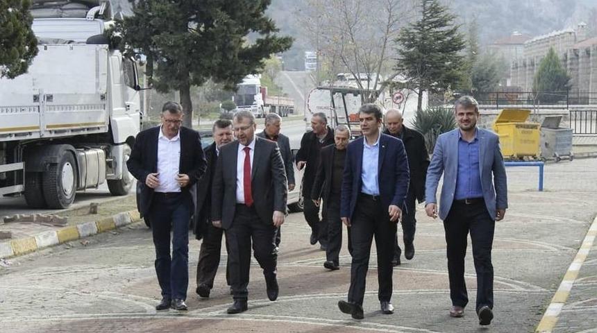 Ak Parti&rsquo;den Vezirhan Beldesi&rsquo;ne Ziyaret