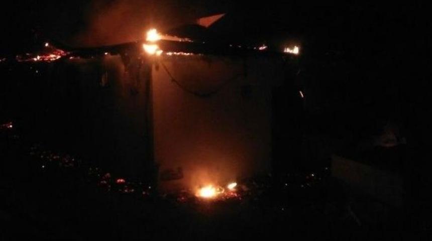 Yayla Evinde Yangın