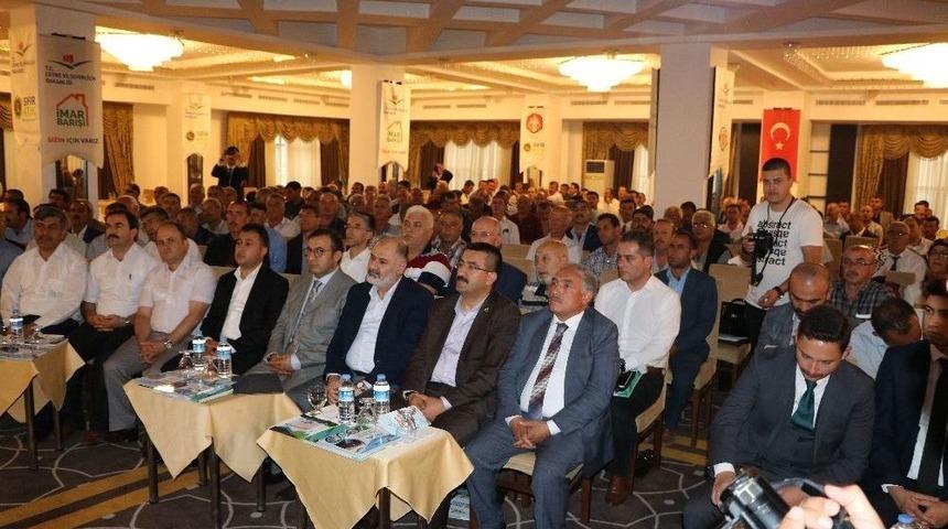 Muhtarlara &lsquo;imar Barışı&rsquo; Bilgilendirme Toplantısı Yapıldı