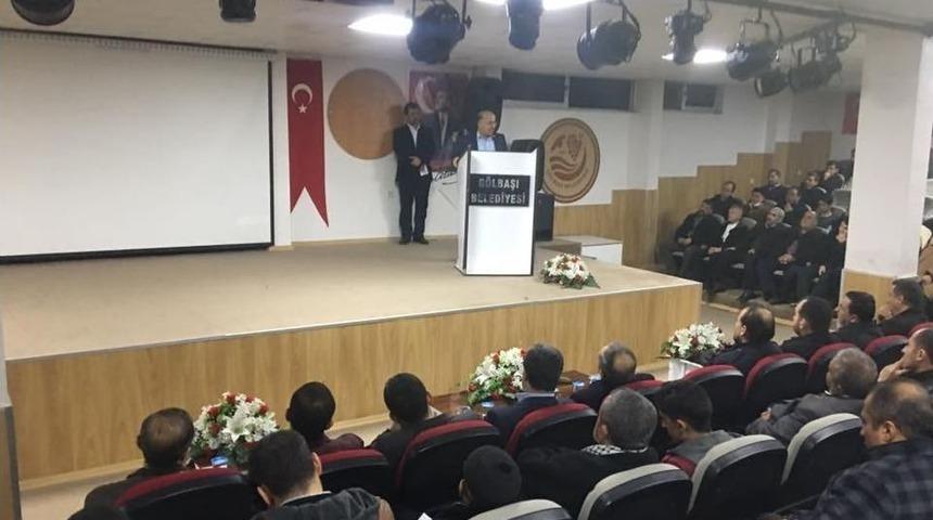 G&ouml;lbaşı İl&ccedil;esinde Kud&uuml;s&rsquo;e Yolculuk Konferansı