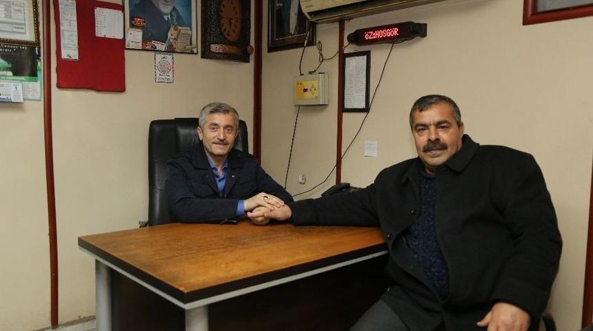 Tahmazoğlu Yeni Yılı Taksicilerle Karşıladı