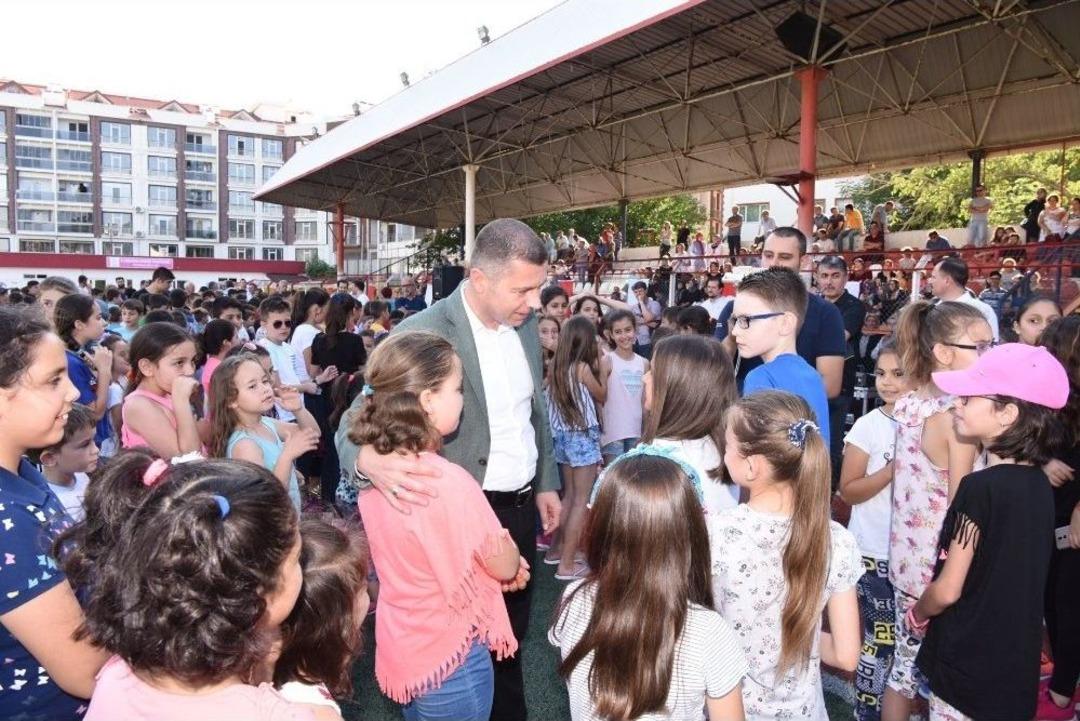 &Ccedil;an&rsquo;da Y&uuml;zlerce &Ouml;ğrenci 10.yaz Spor Okulları İle Yaza Merhaba Dedi