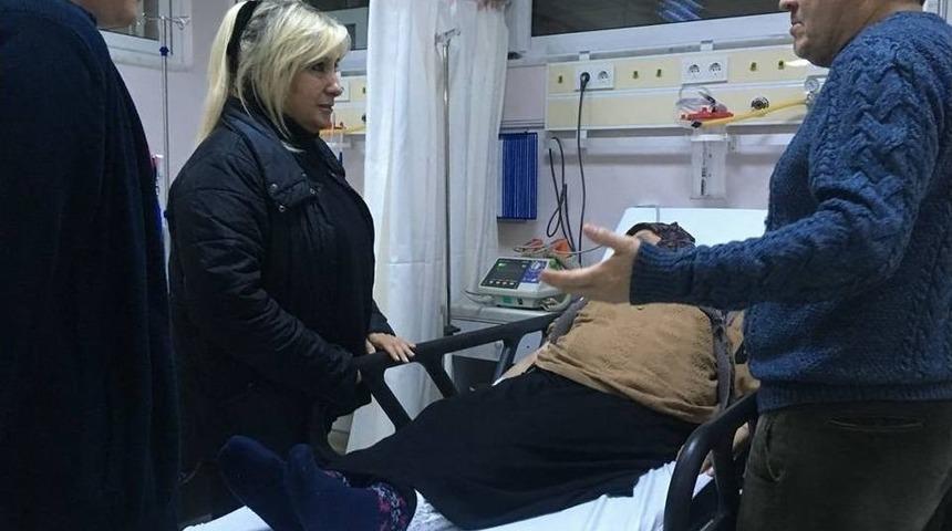 Aldoğan, Tedavi G&ouml;ren Hastaların Yeni Yılını Kutladı