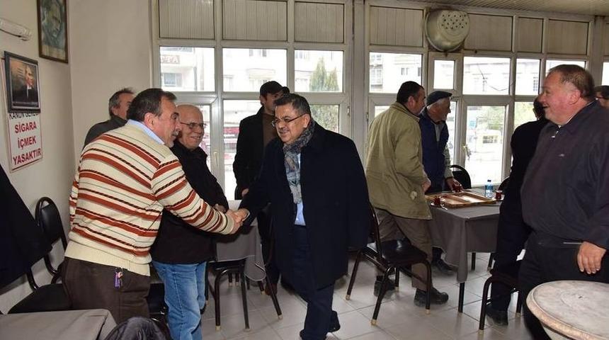 Başkan Yağcı&rsquo;dan Esnafa Yeni Yıl Ziyareti