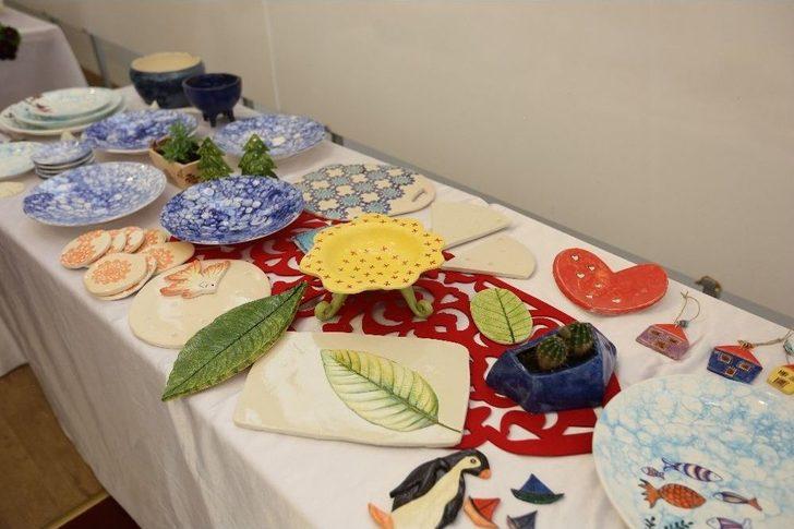 Seramik Kursu Sergisi Açıldı G1