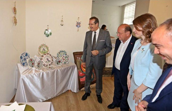 Seramik Kursu Sergisi Açıldı G4