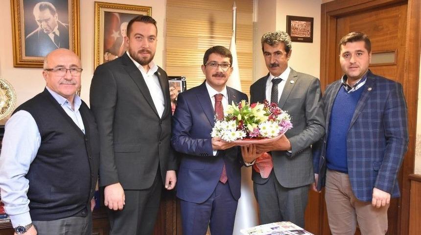 Başka &Ccedil;elik Ziraat Odası&rsquo;nın Yeni Y&ouml;netimini Ağırladı