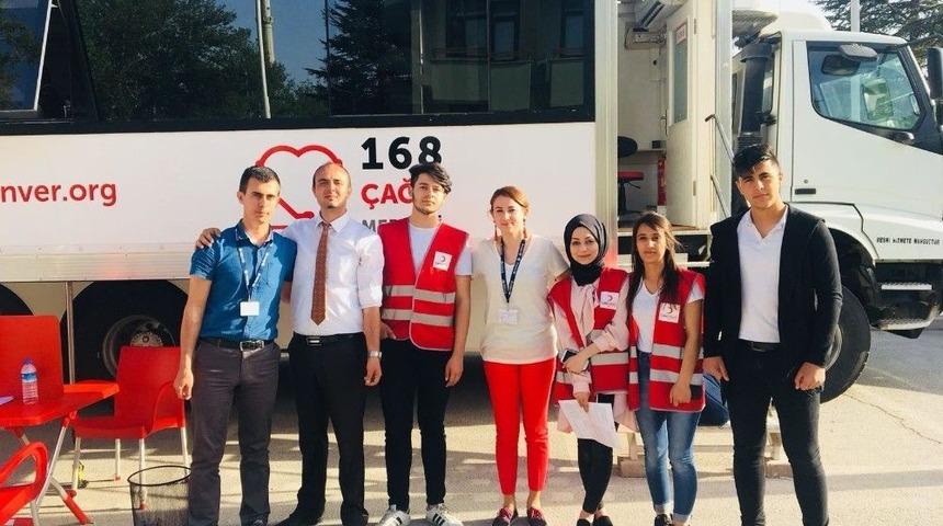 Medaş Personelinden Kan Bağışına Destek