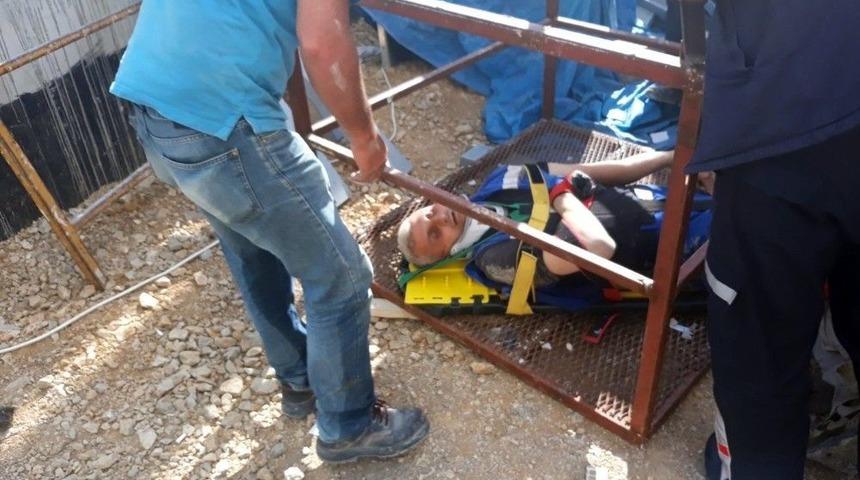 Kaynak Yapan İş&ccedil;i 10 Metre Y&uuml;kseklikten D&uuml;şt&uuml;