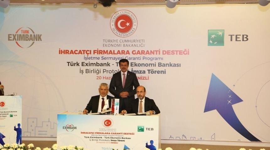 Eximbank Garantisiyle İhracat&ccedil;ılara 200 Milyon Dolar İşletme Sermayesi Desteği