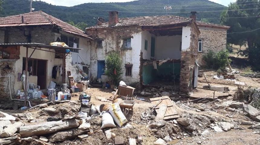 Manisa&rsquo;daki Sel Felaketi Kamerada