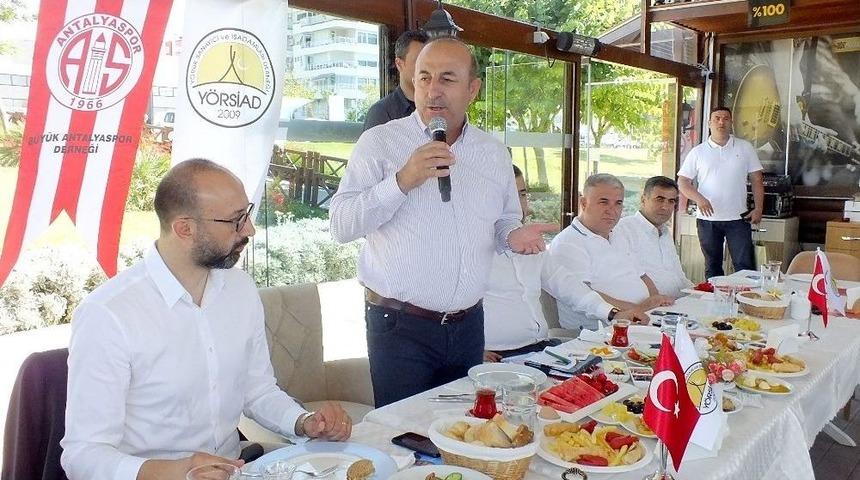 Bakan &Ccedil;avuşoğlu: &ldquo;antalyaspor&rsquo;umuz Bu Yıl Hak Ettiği Noktalara Gelecek&rdquo;