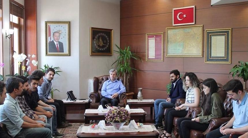 Model Uydu Yarışması&rsquo;nda D&uuml;nya İkincisi Olan Grizu-263 Valilik&rsquo;te