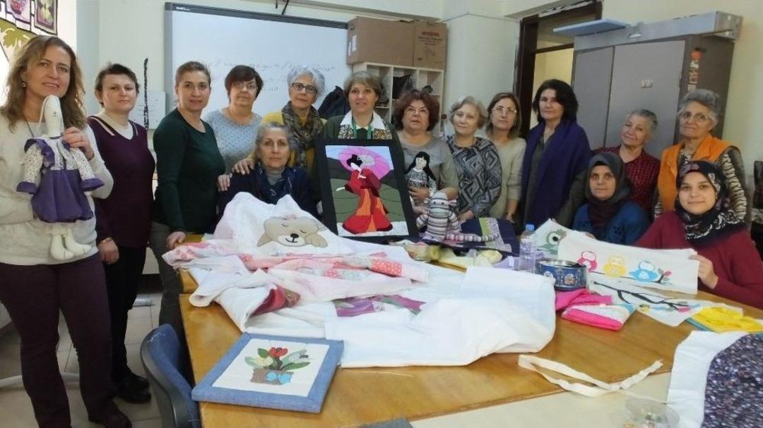 Balıkesir&rsquo;de Kursiyer Kadınlar Kırkyama Yarışmalarına Katılacaklar