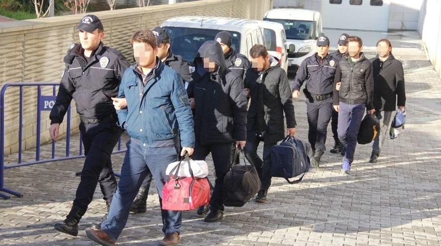 Samsun&rsquo;da Fet&ouml;&rsquo;den 9 Kişi Adliyeye Sevk Edildi