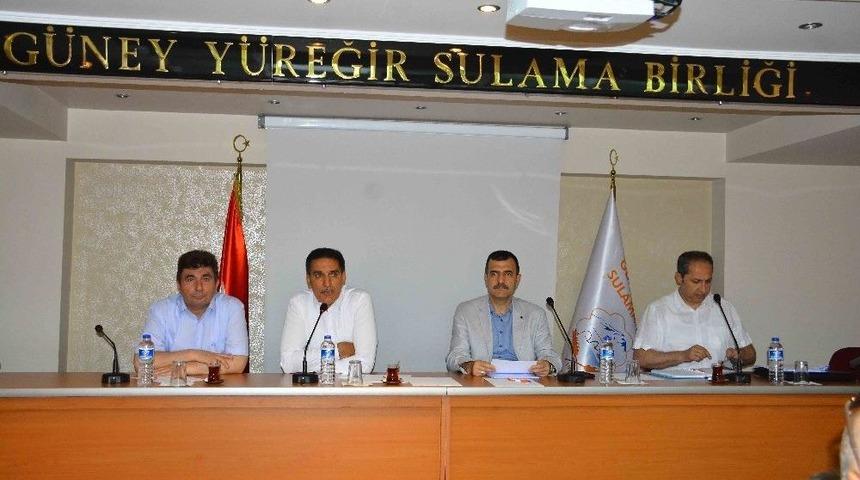 Adana&rsquo;da Sulama Birliklerine Yeni Başkanlar Atandı