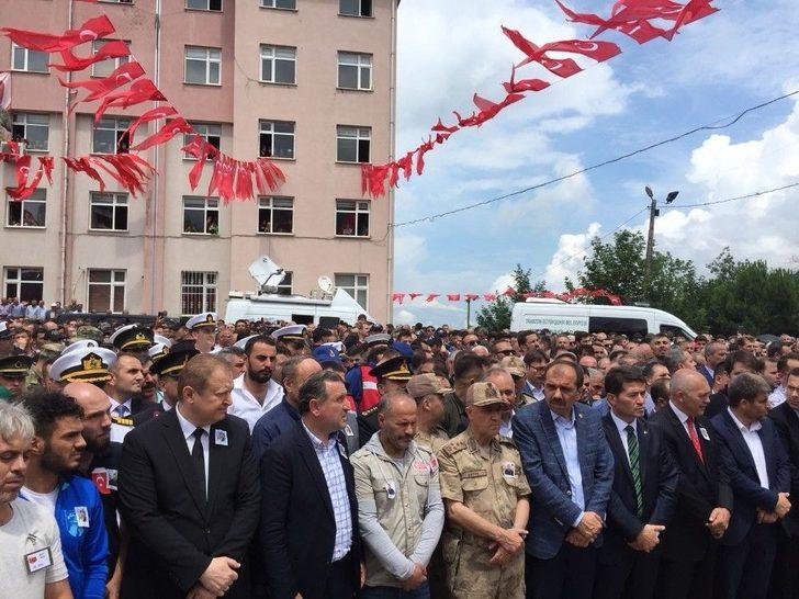 Şehit Uzman Çavuş Bahattin Baştan Son Yolculuğuna Uğurlandı G3