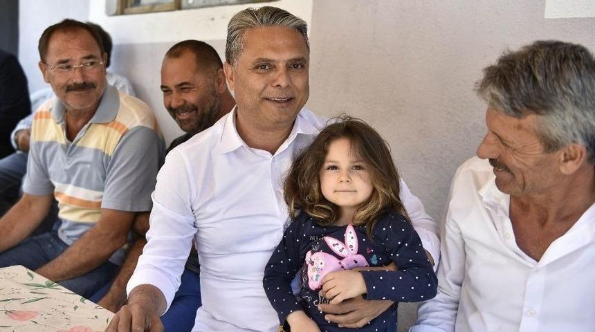 Başkan Uysal, Korkuteli&rsquo;de