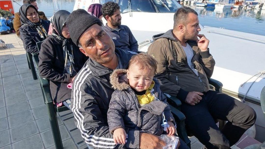 &Ccedil;anakkale&rsquo;de 39 Ka&ccedil;ak M&uuml;lteci Yakalandı