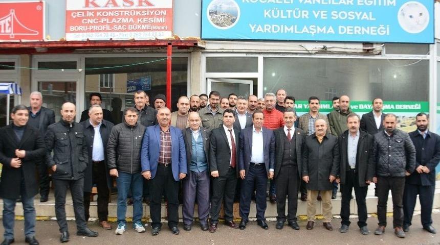 Başkan Toltar&rsquo;dan Vanlılar Derneği&rsquo;ne Ziyaret