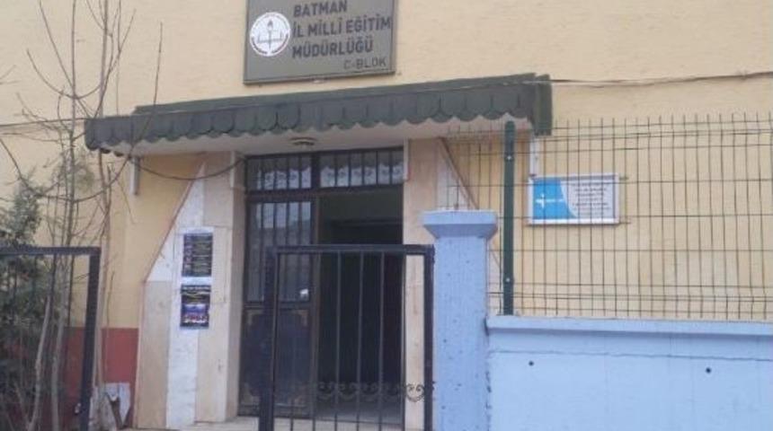 Batman&rsquo;da Milli Eğitim M&uuml;d&uuml;rl&uuml;ğ&uuml;&rsquo;ne Hırsız Girdi