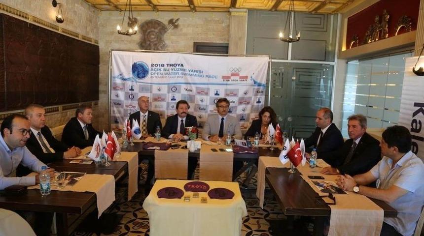 2018 Troya Yılında &Ccedil;anakkale&rsquo;de, Uluslararası Troya A&ccedil;ık Su Y&uuml;zme Yarışı
