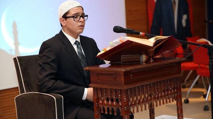 Liseler Arası Kur&rsquo;an-ı Kerim&rsquo;i G&uuml;zel Okuma Yarışması Yapıldı