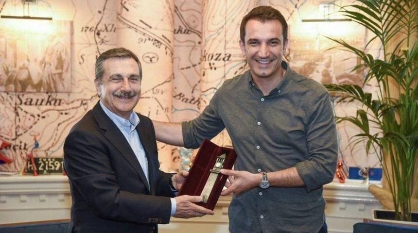 Başkan Ataç Tiran Belediye Başkanı Veliaj’ı Ziyaret Etti