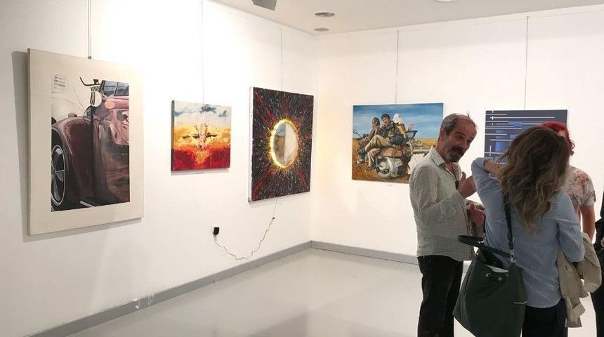 Ercan Güler “sanatta 40.yıl” Uluslararası Karma Sergisinde Yer Aldı