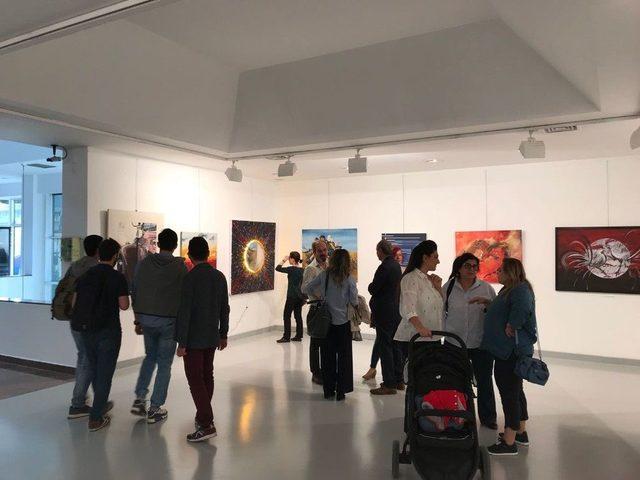 Ercan Güler “sanatta 40.yıl” Uluslararası Karma Sergisinde Yer Aldı 1