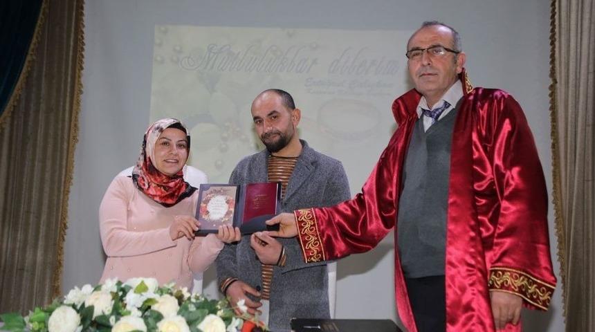 Karaman&rsquo;da 2018 Yılının İlk Nikahı Kıyıldı