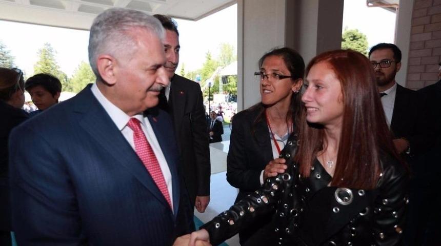 Başbakan Yıldırım Burhaniyeli Sporcuları Kabul Etti