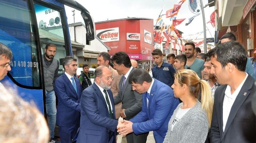 Başbakan Yardımcısı Akdağ Pasinler&rsquo;de A&ccedil;ık Hava Mitingi D&uuml;zenledi