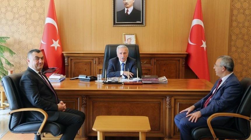 Kayso Başkanı B&uuml;y&uuml;ksimit&ccedil;i&rsquo;den Vali Kam&ccedil;ı&rsquo;ya Ziyaret