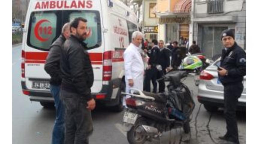 Beyoğlu&rsquo;nda G&ouml;r&uuml;nmez Kaza: 1 Yaralı