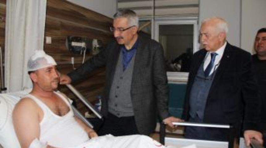 Trafik Kazasından Yaralı Kurtulan Ambulans S&uuml;r&uuml;c&uuml;s&uuml; Kaza Anını Anlattı