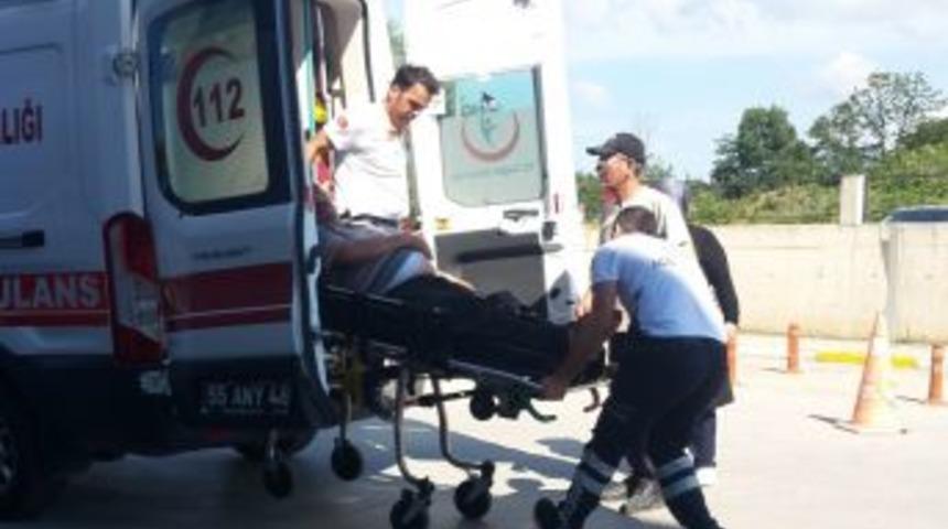 Hızar Makinesi İle Kendini Yaraladı