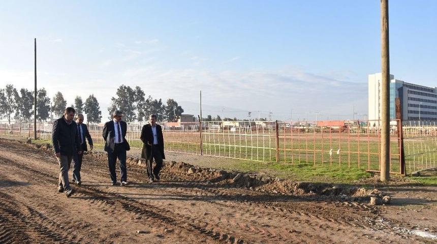 Nazilli Deve G&uuml;reşi Sahası Yenileniyor