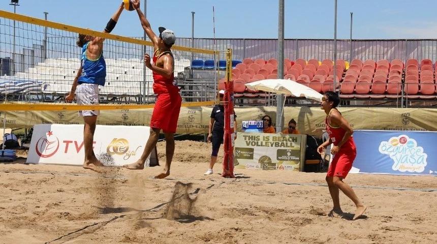Fıvb Plaj Voleybolu D&uuml;nya Turu Manavgat Open Başladı