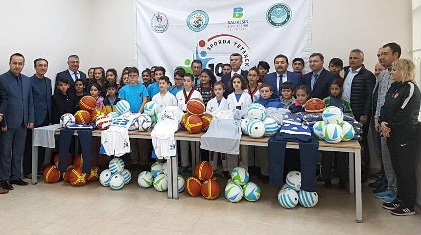 &lsquo;sporda Yetenek 10&rsquo; Protokol&uuml; T&ouml;renle İmzalandı