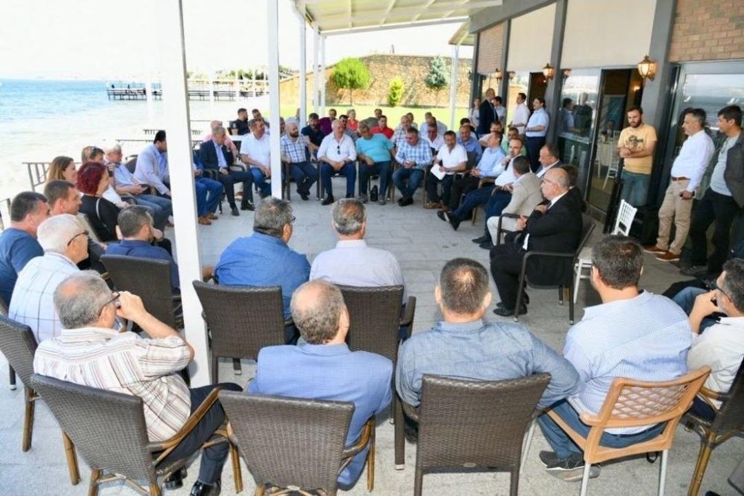 Turan, Stk Ve Oda Temsilcileriyle Buluştu