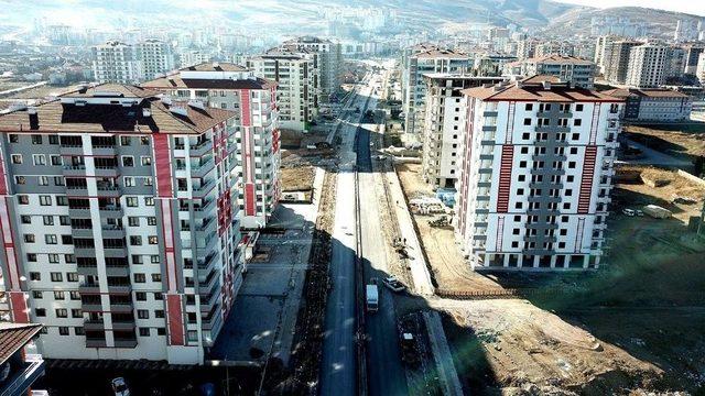 Yeşilçam Caddesi Asfaltlanıyor