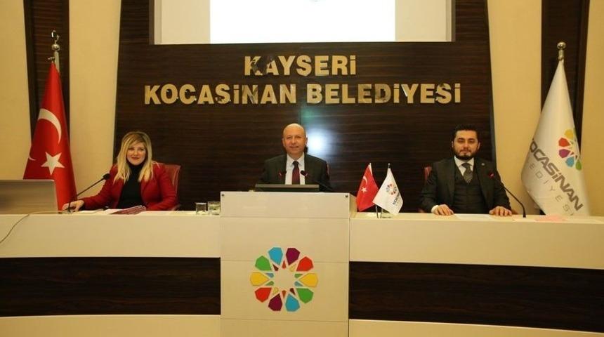 Kocasinan Belediyesi Yılın İlk Meclis Toplantısını Ger&ccedil;ekleştirdi